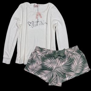 Victorias Secret Mayfair Shorts Soft top pajama Xl